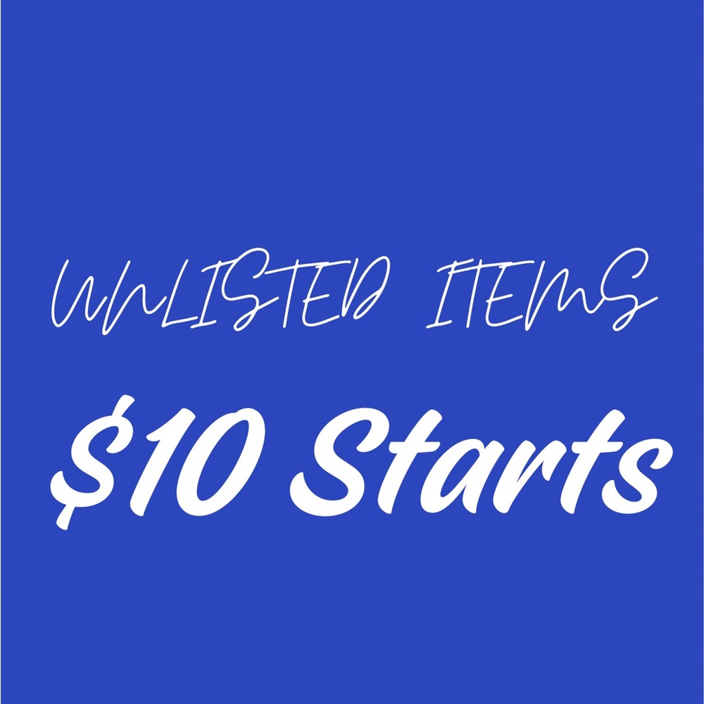 $10 Unlisted Items #1-50